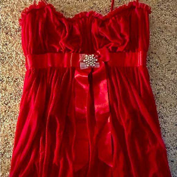 Red Formal Top - Picture 2 of 4